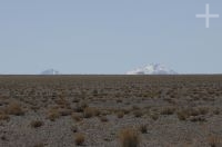 Os efeitos do ar quente na paisagem, Altiplano de Salta, Argentina