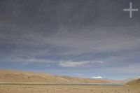 Paisaje, laguna, en el Altiplano (Puna) de la provincia de Jujuy, Argentina