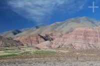 Landscape of the upper 'Valle Calchaquí', Salta, Argentina