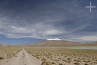 Estrada no Altiplano (Puna) da província de Jujuy, Argentina