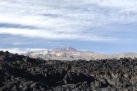 Lava flow, near Antofagasta de la Sierra, on the Altiplano (Puna) of Catamarca, Argentina