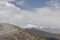 La carretera de Susques a Purmamarca, provincia de Jujuy, Argentina