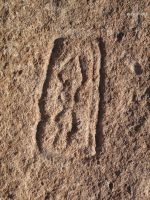Petroglifos próximo de Antofagasta de la Sierra, província de Catamarca, Argentina