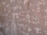 Petroglyphs near Antofagasta de la Sierra, on the Altiplano (Puna) of the province of Catamarca, Argentina