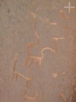 Petroglyphs near Antofagasta de la Sierra, on the Altiplano (Puna) of the province of Catamarca, Argentina