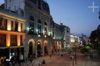 Buildings on the historic center of Salta (Plaza 9 de Julio), Argentina