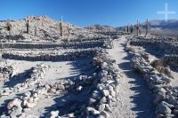 As ruinas pré-hispânicas de Santa Rosa de Tastil, província de Salta, Argentina, Altiplano andino