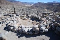 As ruinas pré-hispânicas de Santa Rosa de Tastil, província de Salta, Argentina