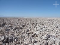 The Atacama Salar (salt flat), in the Atacama Desert, Chile