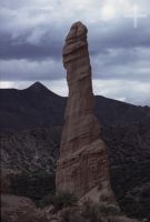 Rock formation on the Andean Altiplano (high plateau), Bolivia, the Andes Cordillera
