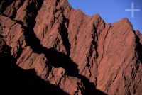 Rocas sedimentarias, Argentina, en el Altiplano andino, Cordillera de los Andes